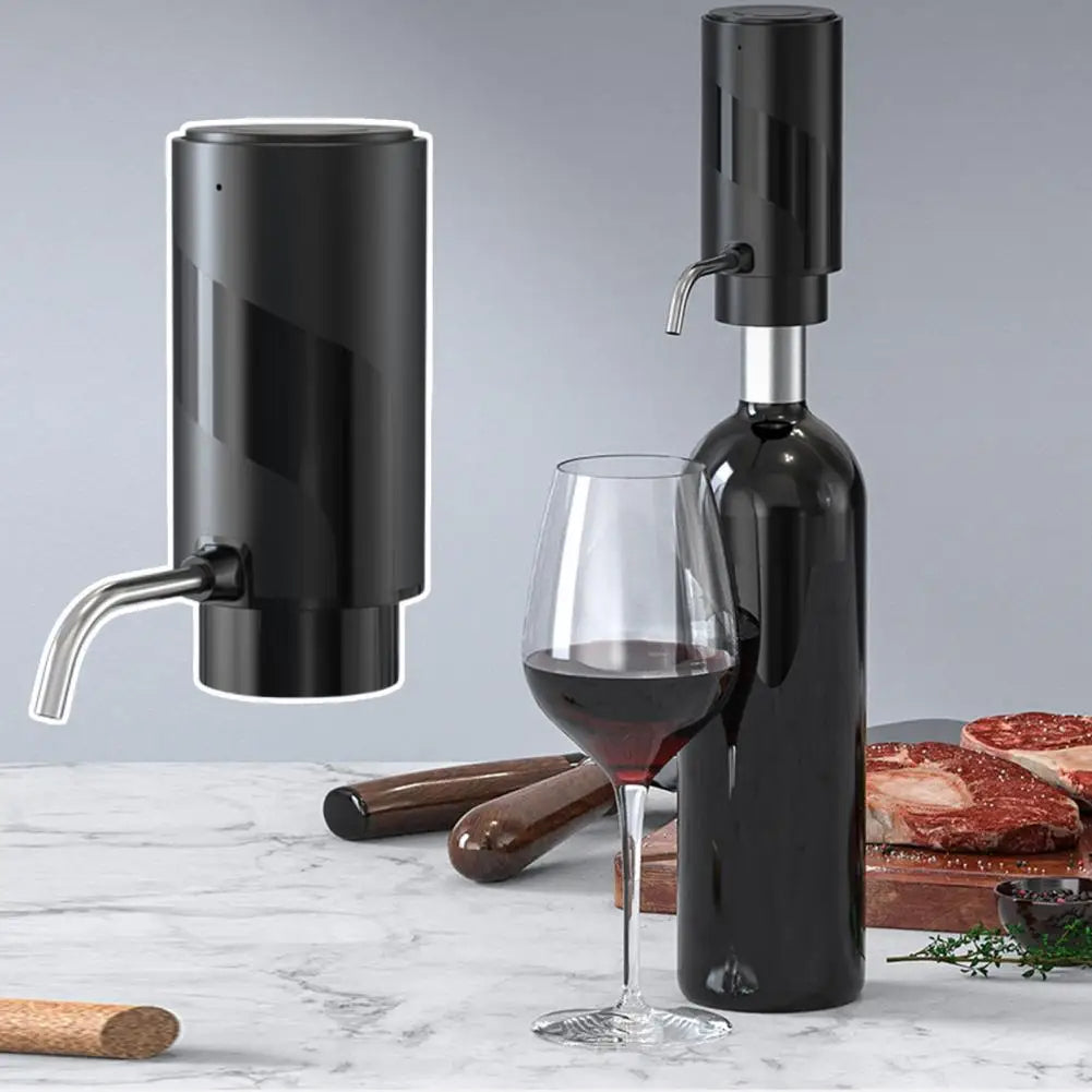 Electric Wine Aerator And Decanter Pump With One Touch Operation Gift Idea
