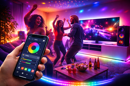 RGBIC LED Neon Strip 5m, Smart LED Light, App Control, Music Sync, IP65 Waterproof, Flexible Neon Rope Light